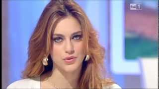 Miriam Leone  UnoMattina in Famiglia 100213 [upl. by Nahsaj]