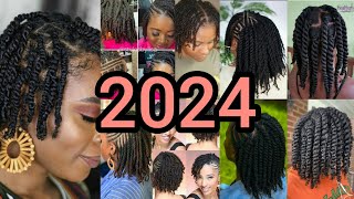 Two Strands twist hairstyles for natural hair  Braids Hairstyles Twist strands twist braids styles [upl. by Bywaters450]