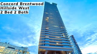 New Condo For Rent  Burnaby Concord Brentwood Highrise 2 Bed 2 Bath [upl. by Adalard]