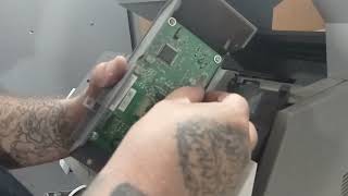 CAMBIO DE PANTALLA DE LEXMARK X656DE O PROBLEMA EN TOUCH CON BASE [upl. by Zuliram147]