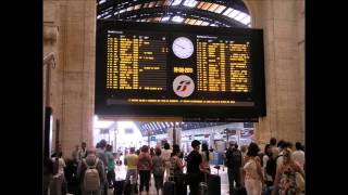 Annunci alla Stazione di Milano Centrale  Parte 2 dalle 6 alle 730 [upl. by Airitak]