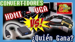 Convertidor  Adaptador HDMI a VGA  ¿Funcionan o no [upl. by Aryc741]