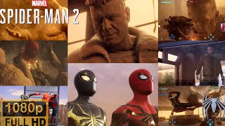 Marvels SpiderMan 2 Hybrid amp Family Business Suit Gameplay VS Flint Marko aka Sandman [upl. by Latt]