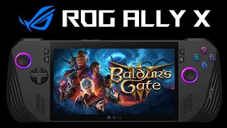 Baldurs Gate 3 ROG ALLY X  Act 3  Ultra Textures  8G VRAM [upl. by Azil202]