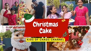 Christmas Special Cake Baking Video  Vanilla Cake Recipe [upl. by Ackerley901]