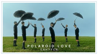 ENHYPEN ‘polaroid love’  easy lyrics [upl. by Ahsikahs]