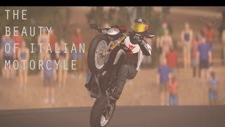 MV AGUSTA DRAGSTER 800 RR WHEELIE [upl. by Anaimad140]