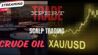 quotLive Natural Gas Crude Oil XAUUSD Market Analysis  LIVE SCALPING WITH Tradexpert 22102024 [upl. by Elyagiba759]