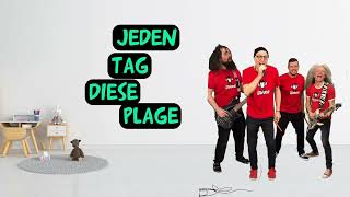 Kinderlied über Hausaufgaben LYRICVIDEO  Andi und die Affenbande [upl. by Delaine230]