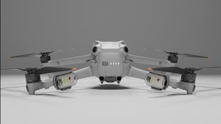 STARTRC drone strobe lights on DJI Air 3 [upl. by Annaej891]