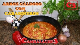 ARROZ CALDOSO CON CARABINEROS [upl. by Adnilram]