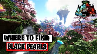 Ark Crystal Isles  Where to find Black Pearls official DLC map [upl. by Sldney]