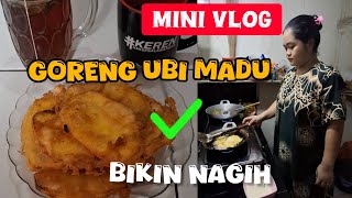 ubi goreng madu fypシ゚viral minivlog food cooking vlog [upl. by Epul]