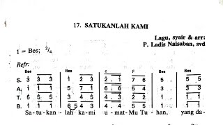 SATUKANLAH KAMI Ladis Naisaban  Lagu Pembuka Misa  Lagu Misa Katolik  Koor katolik [upl. by Lay]