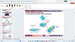 CSi ETABS  SECTION1 OVERVIEW AND FEATURES OF ETABSPART4 [upl. by Adnawot]