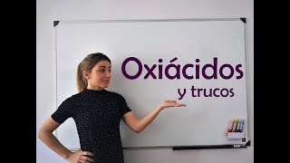 QUÍMICA Formulación de OXIÁCIDOS y trucos [upl. by Atibat]