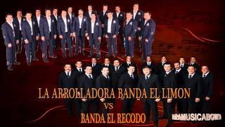 Banda El Recodo vs La Arrolladora Mega Corridos Solo Lo Mejor [upl. by Esserac]