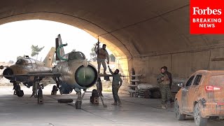 NEW VIDEO AntiAssad Insurgents Capture City Center Of Hama Syria And Hama Military Airport [upl. by Ettesus663]