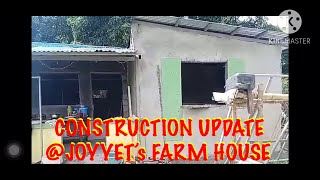 CONSTRUCTION UPDATE JOYYET’s FARM HOUSE [upl. by Selle]