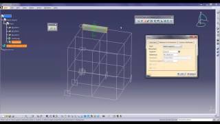 Structure Design by Using CATIA [upl. by Airel]