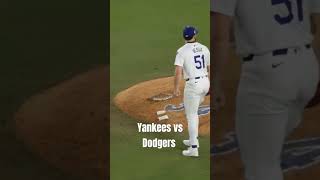 Yankees vs Dodgers basketball mlb beisbol yankees dodgers [upl. by Ehr]