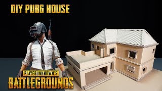 HOW TO MAKE GARAGE PUBG FROM CARDBOARD  DIY BY 1CM [upl. by Emili276]