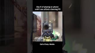 Day 6 of playing on phone until I can afford a Gaming PC COD Mobile callofduty cod gaming [upl. by Aillicirp]