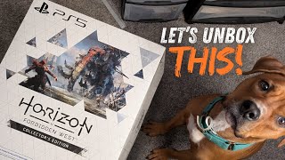 Horizon Forbidden West Collectors Edition Unboxing [upl. by Merta]