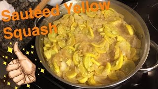 How to Make Sauteed Yellow Squash [upl. by Galasyn]