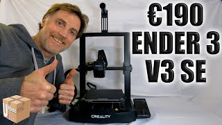 Creality Ender 3 V3 SE LA MIA PRIMA STAMPANTE 3D Recensione 1 Parte [upl. by Skerl]