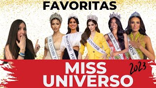 FAVORITAS MISS UNIVERSO 2023 SEPTIEMBRE [upl. by Ave]