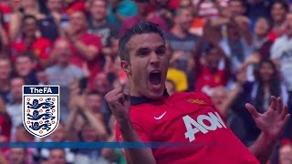 Manchester United 20 Wigan Athletic  Community Shield 2013  Goals amp Highlights [upl. by Wake]