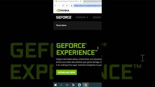 Wie der Fehler beim Starten von Geforce Experience behoben wird shorts short shortsvideo [upl. by Etti]