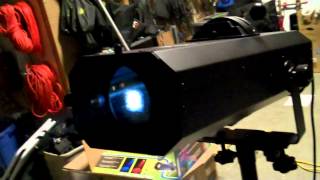 Chauvet DJ Follow Spot LED 75ST DJ Jer Shop Time [upl. by Treve]