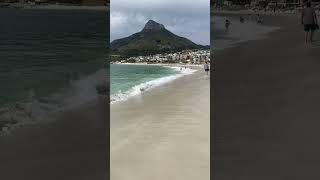 CAMPS BAY BEACH 🏖️ shortsfeedyoutubeshortsshortswaveswaterbeach [upl. by Oinotnanauj]