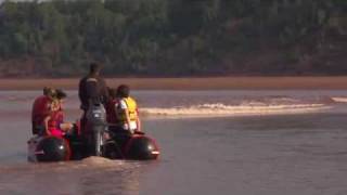 Tidal Bore Rafting Shubenacadie  Nova Scotia Canada [upl. by Carolynn]