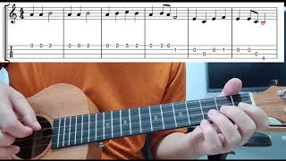 Sakura  Easy Beginner Ukulele Tabs With Playthrough Tutorial Lesson [upl. by Nyllek765]