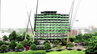 Building a 15 storey hotel in 6 days [upl. by Windsor]