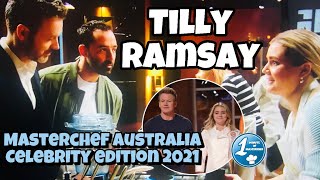 Tilly Ramsay on Celebrity MasterChef Australia 2021  Gordons daughter  MasterChef Australia [upl. by Koziel]