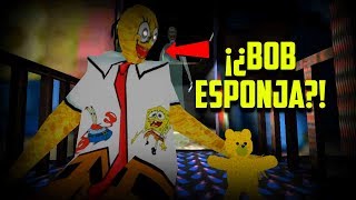 GRANNY SE TRANSFORMA EN BOB ESPONJA  Full Gameplay [upl. by Ynnad]