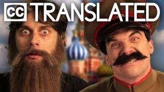 TRANSLATED Rasputin vs Stalin Epic Rap Battles of History CC [upl. by Airal358]