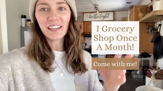 Once a Month Grocery Shopping  Meal Prep with Me  FROM SCRATCH COOKING WITHOUT BURNOUT [upl. by Etti598]