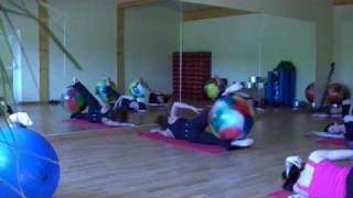 PILATES avec ballon  PARTIE 4 [upl. by Atnahs]