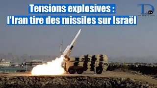 LIran a lancé des frappes sur deux bases de larmée de lair israélienne [upl. by Cooperstein35]