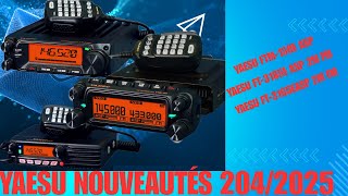 YAESU nouveautés 2025  FTM150E ASP  FT3185E ASP  FT3165EASP [upl. by Candis]