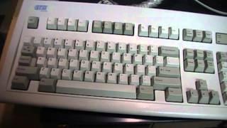 GTSILexmark nonclicky rubber dome Model M keyboard [upl. by Germaun]