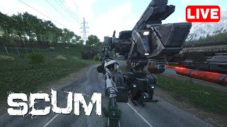 SCUM 095  Random Official Server  Sunday Survival [upl. by Davie]