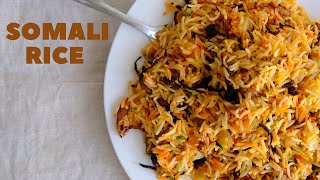 15 MINUTE SOMALI RICE  BARIIS FUR FUR AH OO QAADANAYA 15 MINS  EASY RAMADAN LOCKDOWN RECIPES [upl. by Clorinda916]