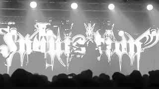 Inquisition  Dark Mutilation Rites  Impaled by the Cryptic Horns of Baphomet live at Steelfest [upl. by Aiuqat992]