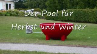 PigPot Pool BadewanneDie Weltneuheit vom Schwimmbad Sauna Shop [upl. by Cristoforo]